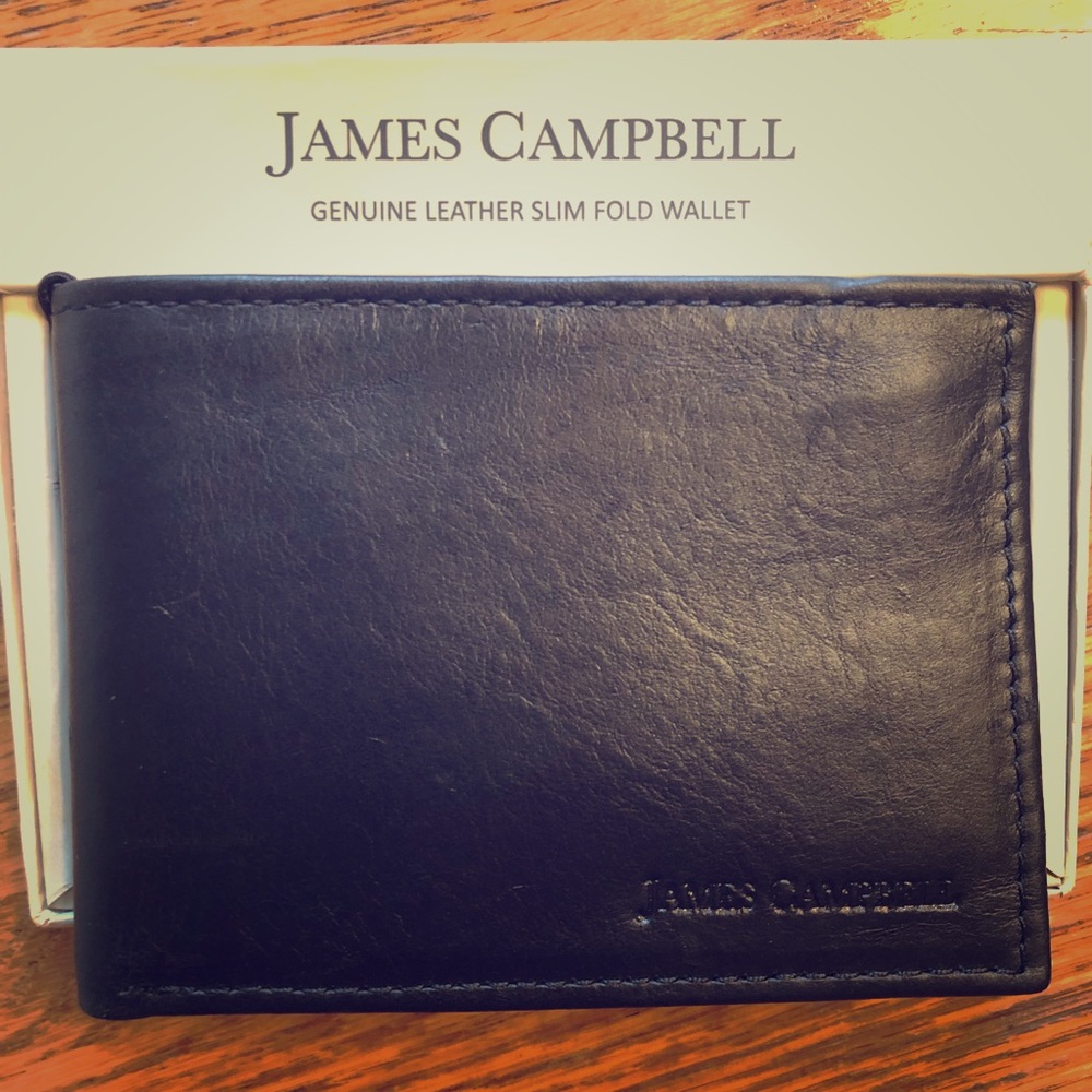 Men’s Black Leather Wallet